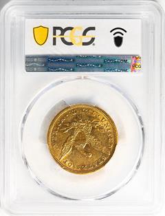 Picture of 1859-S LIBERTY HEAD $10 AU55 