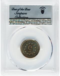 Picture of 1870 5C J-805 PR67 Brown