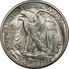 Picture of 1921-D WALKING LIBERTY 50C MS65 