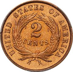 Picture of 1868 2C MS66 Red