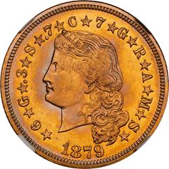 Picture of 1879 $4 STELLA, FLOWING HAIR PR67+ 