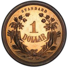 Picture of 1870 S$1 J-996 PR64 