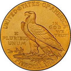 Picture of 1908 INDIAN HEAD $5 PR67 