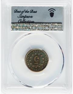 Picture of 1870 5C J-805 PR67 Brown