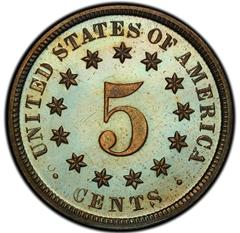 Picture of 1870 5C J-805 PR67 Brown