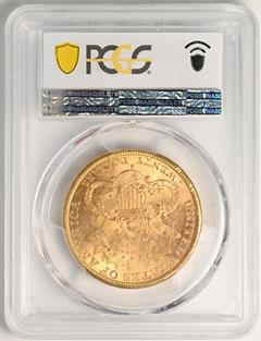 Picture of 1885-S LIBERTY HEAD $20 MS65 