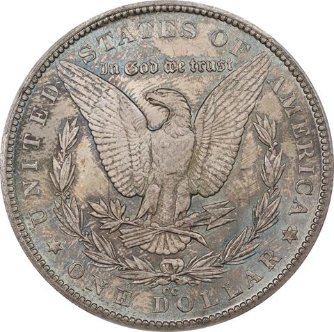 1879-CC MORGAN S$1 MS65